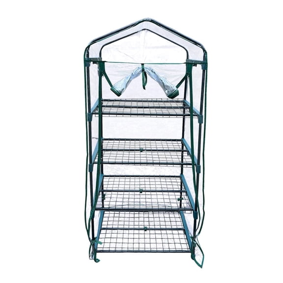 Greenhouse with Shelves