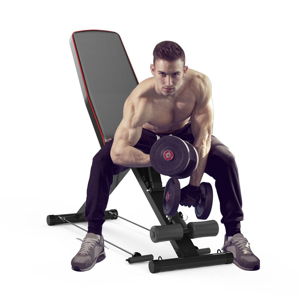 Benches Details about Heavy Duty Folding Flat Weight Bench Soft Foam