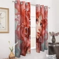 thumbnail image 2 of Ocean Mermaid Coral Modern Window for Living Room Curtains for Child Bedroom Kitchen Decor Blinds Drapes, 2 of 7