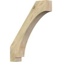 6"W x 32"D x 40"H Imperial Rough Sawn Knee Brace, Douglas Fir
