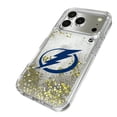 thumbnail image 2 of Tampa Bay Lightning Linen Logo iPhone Glitter Case, 2 of 6