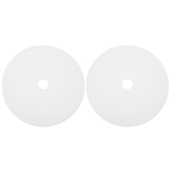 BRIGHTFUFU 2 bandejas redondas para deshidratar frutas, esterillas de silicona antiadherentes.
