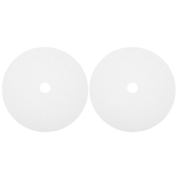 2 uds hojas deshidratadoras de frutas bandejas redondas para frutas deshidratador esteras de silicona antiadherentes