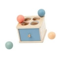 thumbnail image 1 of MERIGLARE Object Permanence Box Educational Developmental Toy Wood for Boys Girls Gift Pitching Box, 1 of 9