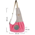 thumbnail image 3 of Carrier Single Shoulder Bag Tote Pouch Outdoor Holder Pink Fernando Bolsas para mascotas, 3 of 8