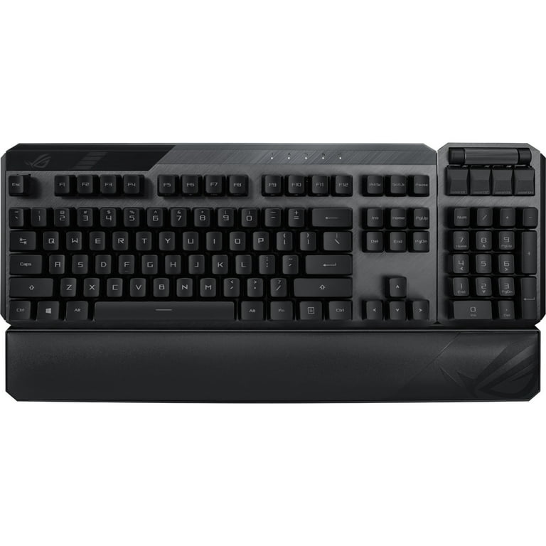 ASUS ROG Claymore II - Keyboard - backlit - wireless - USB, 2.4 GHz - US - key switch: ROG RX RED optical mechanical - black - Walmart.com ASUS ROG Claymore II - Keyboard - backlit - wireless - USB, 2.4 GHz - US - key switch: ROG RX RED optical mechanical - black - Walmart.com