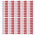 thumbnail image 1 of Terminal de cable, 100 piezas de terminales de crimpado eléctrico aislados de cable de horquilla, conectores rápidos de horquilla de aspecto llamativo, 1 of 8