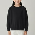 thumbnail image 2 of cfhntfmh Infant Newborn Clothes Toddler Baby Girl Boy Round Neck Sweater Long Sleeve Knit Tops 12months-7 Years, 2 of 4