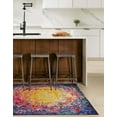 thumbnail image 5 of Unique Loom Estrella Collection Area Rug - Rome (10' 6" x 16' 5" Rectangle Multi/Brown), 5 of 7