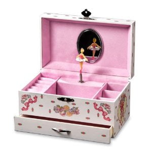 Ballerina Jewelry Box Multi-Colored