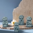 thumbnail image 3 of SharkTRUE Exquisite Small Monk Buddha Statue: Durable, Artistic & Versatile Home Decor, 3 of 8