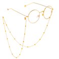 thumbnail image 5 of Cadena para gafas, correa para gafas de sol para mujer, cadena dorada para gafas, soportes para gafas alrededor del cuello (3 unidades), 5 of 5