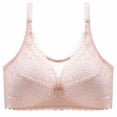 thumbnail image 2 of OVAFBAU Bras for Women Supportive Seamless Push Up Bra T-Shirt Bra Wireless Bra Thin Front Closure Comfortable Breath Push Up Shaping Women Underwears, 2 of 5