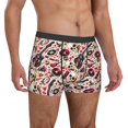 thumbnail image 5 of Mens Underwear Boxer Briefs - Guitar Skull rock Comfort Breathable men's boxer briefs with Flex Waistband, 5 of 7