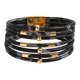 thumbnail image 2 of Pulsera de para mujer, accesorios para conjuntos, fácil de usar, duradera, tipo brazalete. Leopardo negro, 2 of 8