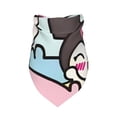 thumbnail image 6 of Lsque Sanrio Printing Dog Bandana ,Cat Scarf Adjustable Bib Handkerchief Accessories for Dogs Cats,Pet scarf,Pet fashion, 6 of 8