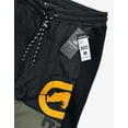 thumbnail image 3 of Ecko Unltd Men's Sweatpants Colorblock Puff Print Fleece Jogger (Medium, Olive/Black Heather), 3 of 4