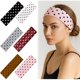 thumbnail image 1 of wonima11 6 PCS Polka Dot Headband, Polka Dot Headbands Elastic Headbands for Women, Non-Slip Fashion Hair Accessories, Soft Wide Headband for Yoga, Running, Workout, Washing Face and Social Gatherings, 1 of 1