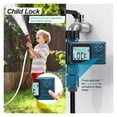 thumbnail image 3 of Smart Waterproof Sprinkler Timer ,Smart Irrigation Controller ,Programmable Digital Irrigation Controller for Lawn & Garden | Multi-Zone Auto Timer with LCD Display, 3 of 7