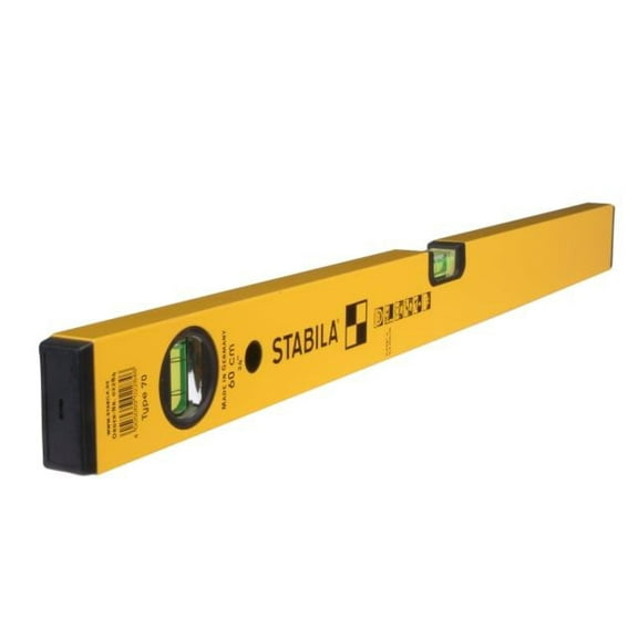 Stabila - 70-80 Single Plumb Spirit Level 2 Vial 80cm
