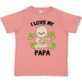 thumbnail image 3 of Inktastic Cute Sloth I Love My Papa with Green Leaves Boys or Girls Toddler T-Shirt, 3 of 5