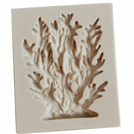 

Coral Sugarcraft Silicone Mold 3D Seaweed Cupcake Kitchen Cake Mould Soap Candy Chocolate Baking Tools ABIDE
