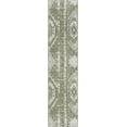 thumbnail image 6 of Unique Loom Outdoor Bohemian Collection Area Rug - Anthro (3' 3" x 14' 1" Runner Green/Ivory), 6 of 6