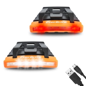 EverBrite 2 Pack Rechargeable Hat Clip LED Headlamp