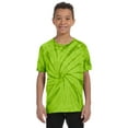 thumbnail image 1 of Colortone Youth & Adult Tie Dye T-Shirt Large Spider Lime, 1 of 4