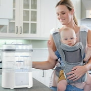 Chicco Advanced Electric Steam Sterilizer & Dryer for Baby Bottles, Pacifiers, Toys and More - White, New