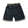 thumbnail image 3 of Athletic Running Shorts for Men Quick Dry Elastic Waist Shorts with Side Pockets Workout Anti-Chafe Gym Hiking Shorts 7"/5"/9" Drawstring Clothes,Black L, 3 of 3