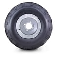 thumbnail image 2 of WANDA Sport ATV Tire Wheel Assembly 22X10-10 Installe on 4 Lugs 4" PCD Silver Wheels 10195, Pk2, 2 of 4