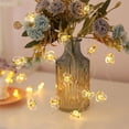 thumbnail image 3 of Boreal Craft Lights Fairy String Lights 10 LED String Light For Fairy Decorative String Lights For Bedroom Patios Party Wedding Lights Fair Battery Operated Christmas Lights 10 Ft Outdoor Strings, 3 of 7