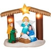 7' Long Airblown Inflatable Nativity Scene, Holy Family