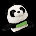 thumbnail image 4 of Mochila de felpa Mochila de moda con diseño de panda de dibujos animados para decoración de aniversario de niños, 4 of 8