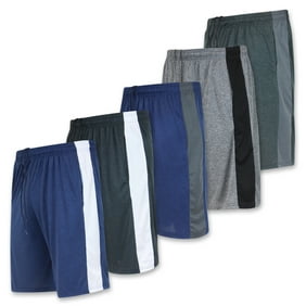 Real Essentials Active Fit Gym Short (Big Boys), 5 Count, 5 Pack