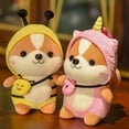 thumbnail image 4 of Adorable Squirrel Stuffed Animal Dressed in Dinosaur Costume Plushies Chipmuck with Dinosaur Outfit Cute Plush Toys for Kids, 4 of 5