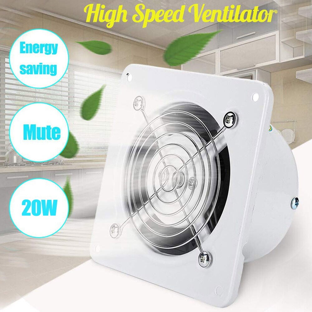 Powerful And Quiet 4 Inch Exhaust Fan for Kitchen And Bathroom Ventilation