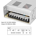 thumbnail image 1 of Naiovety Transformador de voltaje 8.3A 400W AC 110-220V a DC 48V convertidor adaptador de fuente de alimentación para Control de tira Led interruptor Led Conjuntos de muebles de dormitorio Naiovety HA024081-00, 1 of 6