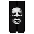 thumbnail image 3 of Michael Myers Face Fashion Socks Warm Elastic Knitted Crew Calf Socks Gift Stockings For Women Men 15.7in Long, 3 of 7