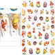 thumbnail image 4 of Pegatinas 3D de dibujos animados para uñas, calcomanías de esmalte de Gel para decoración de uñas, zorro, ardilla, hoja de arce, seta, calabaza, deslizadores de invierno, 4 of 4