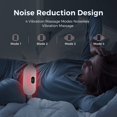 thumbnail image 4 of Heating Pad for Menstrual Cramps Relief  Portable Cordless Heating Pad for Stomach  3-Speed Temperature Adjustment and 4-Speed Massage Modes  Back and Belly Heating Pad for Women(White), 4 of 6