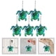 thumbnail image 3 of 5Pcs Turtle Sequin Keychain Cute Sea Animal Keyring Animal Keyrings Purse Hanging Keychains, 3 of 3
