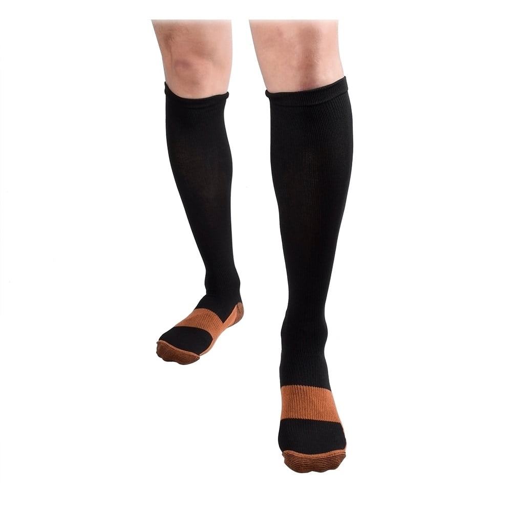 Extreme Fit Copper-Infused High-Energy Unisex Compression Socks, 6 Pack