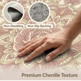 thumbnail image 6 of ODIKA Pink Vintage Dusty Motif Interlocking Petal Arrangement for Bedroom, Nursery, RV, Pet Friendly & Kids Safe Bedside, 6 of 7