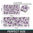 thumbnail image 7 of Pioneer Flower Floral Print Pattern Kitchen Rugs Sets Of 2,Anti Fatigue Kitchen Mat Rugs Non Slip Washable,Decorative Kitchen Floor Mats for Kitchen,Sink,Laundry,17"x30"+17"x47", 7 of 7