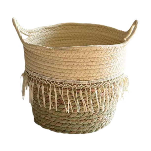 Cesta de almacenamiento Colamx Cesta tejida para plantas 20cm x 20cm