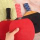 thumbnail image 3 of 50 Uds. Empuñaduras Ping Pong Protección Cinta para Raquetas Tenis Mesa () Rojo, 3 of 9