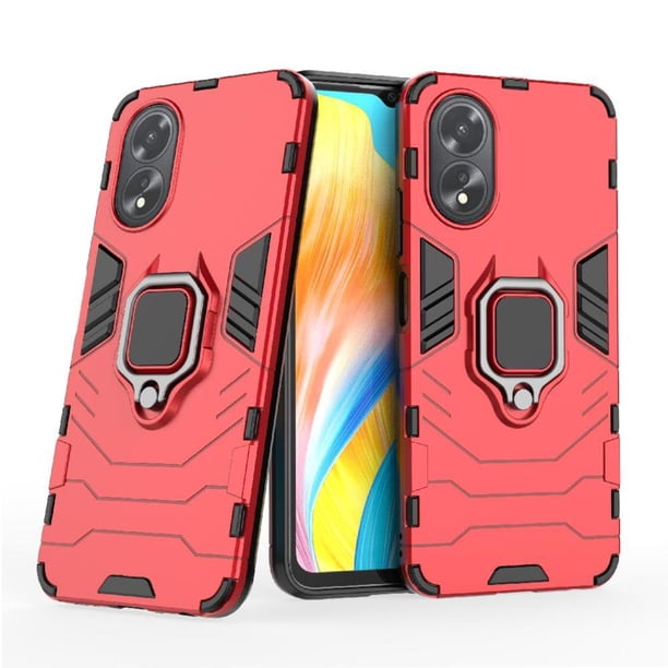Funda para OPPO A38 4G con Soporte Anillo Giratorio 360° y Protección Resistente a Golpes y Caídas