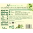thumbnail image 3 of Amy's Frozen Meals, Vegetable Lasagna, Microwave Meals, 9.5 oz, 3 of 13